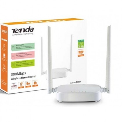 Tenda N301 Wireless N300 Easy Setup Router